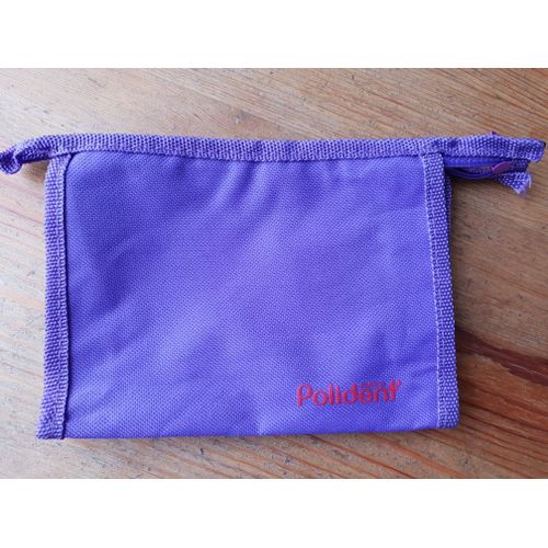 Petite Trousse De Toilette Polident Violet