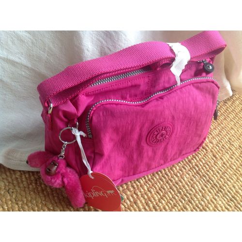 Sac À Bandoulière Kipling Reth Very Berry