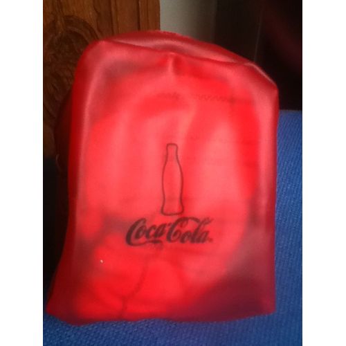 Pochette Coca-Cola Bras Ou Ceinture Plastique Rouge
