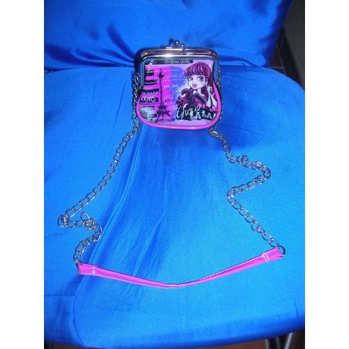 Sac À Bandoulière Porte Monnaie Monster High 11 X 10 Cm Multicolore