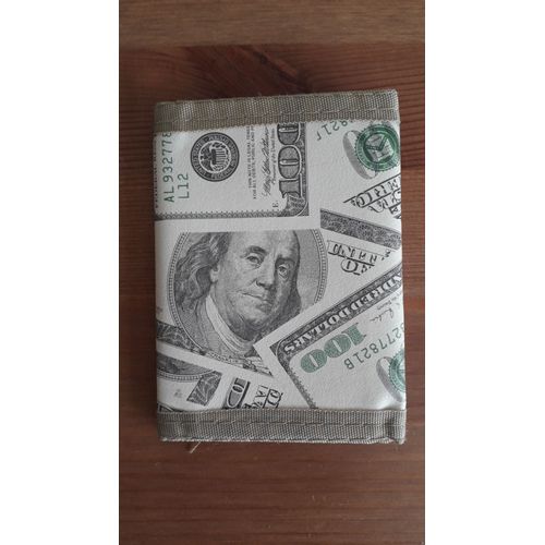 Porte-Monnaie Impression Dollars Usa