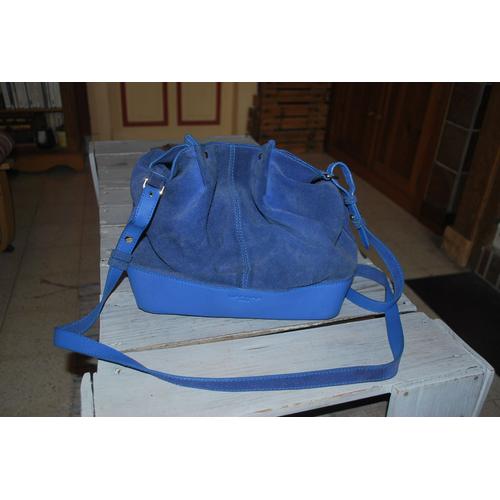 Sac À Main Naf Naf Cuir Bleu