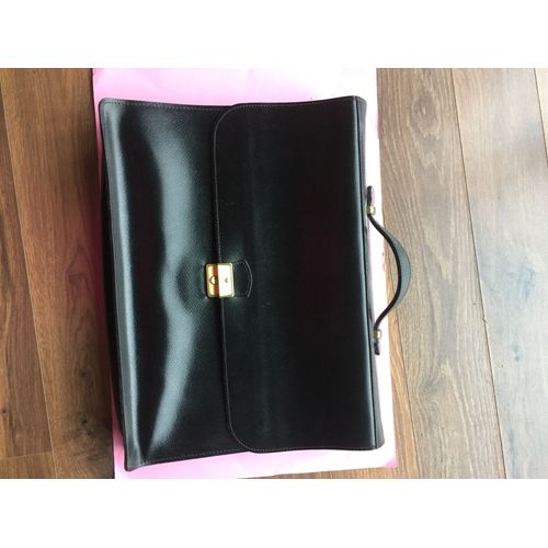 Serviette Sans Marque Cuir Noir