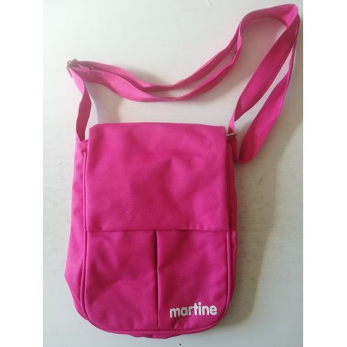 Sac À Bandoulière Martine Polyester Rose
