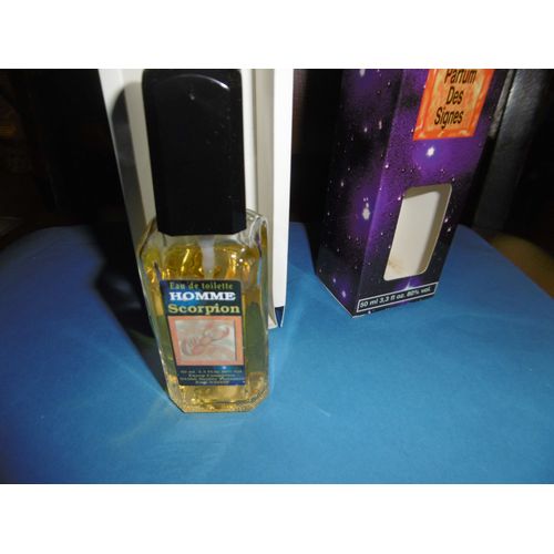 Eau De Toilette Parfum Des Signes Pour Homme " Scorpion " Flacon 50ml Europ Cosmetics 