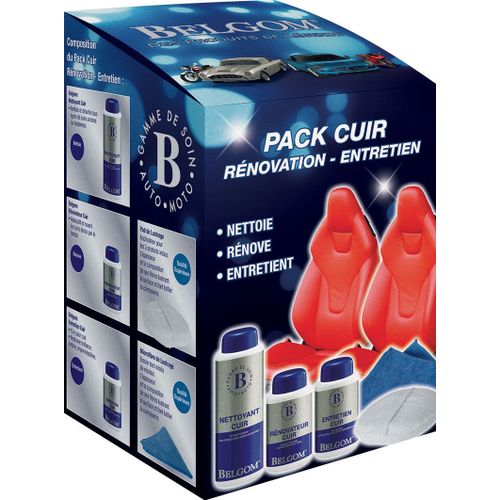 Pack Rénovation Cuir Belgom