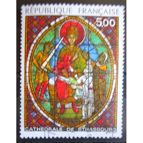 1985. F2363: Vitrail De La Cathdrale De Strasbourg