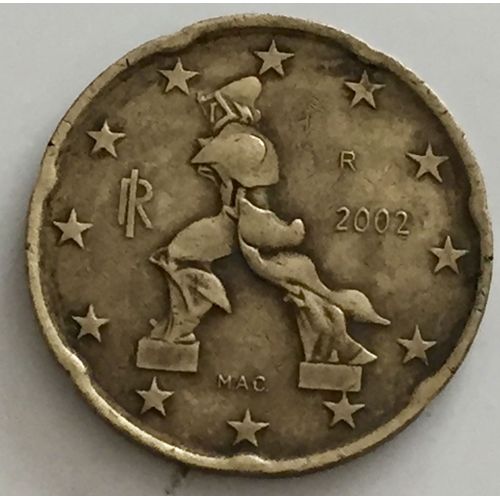 Pièce De 20 Centimes D'euro Italienne