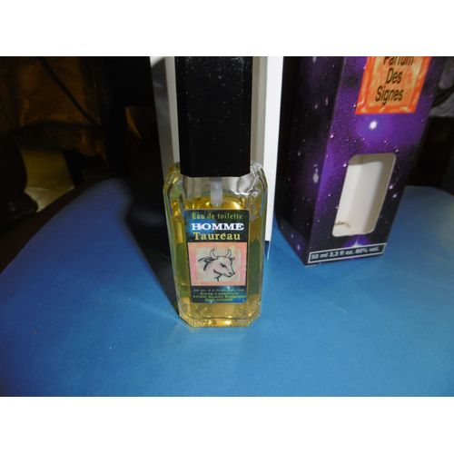 Eau De Toilette Parfum Des Signes Pour Homme " Taureau " Flacon 50ml Europ Cosmetics 