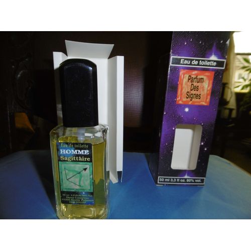Eau De Toilette Parfum Des Signes Pour Homme "Sagittaire " Flacon 50ml Europ Cosmetics 