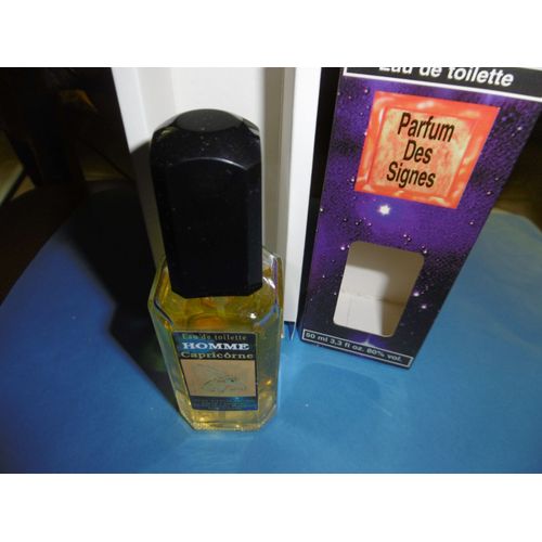 Eau De Toilette Parfum Des Signes Pour Homme " Capricorne " Flacon 50ml Europ Cosmetics 