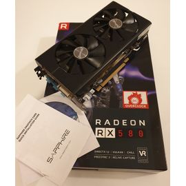 Carte graphique Sapphire Radeon RX 580 Pulse 8 Gb GDDR5