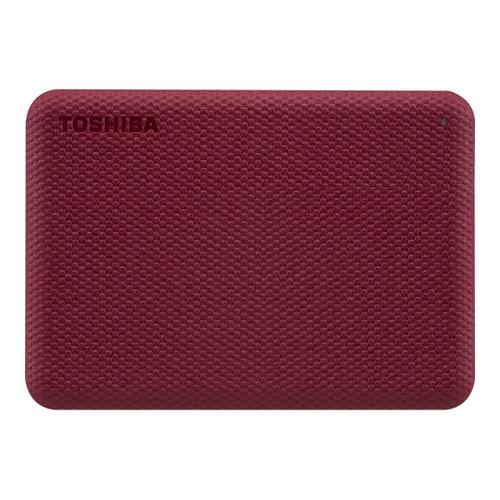 Toshiba Canvio Advance - Disque dur - 2 To - externe (portable) - 2.5" - USB 3.2 Gen 1 - rouge