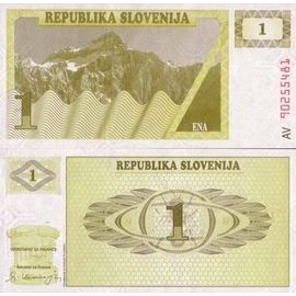 Billets Banque Slovenie Pk N° 1 - 1 Tollar