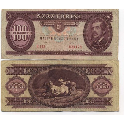 Billets Collection Hongrie Pk N° 174 - 100 Forint