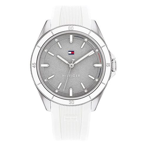 Tommy Hilfiger Montre Femme Acier Silicone Blanc 1782478