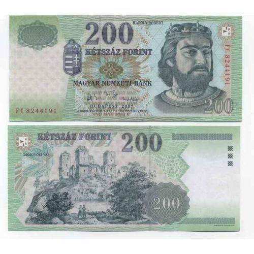 Billets Collection Hongrie Pk N° 187 - 200 Forint