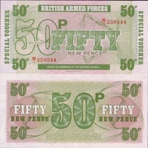 Billets Collection Gb Armee Pk N° 49 - 50 New Pence