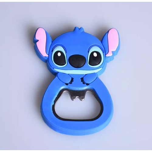 Décapsuleur Ouvre Bouteille Stitch Couleur Bleu Aimant Accessoire Cuisine Neuf Livraison Rapide