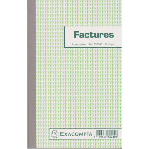 Exacompta Facturier Autocopiant