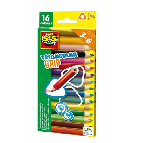 Crayons De Couleur Triangulaires