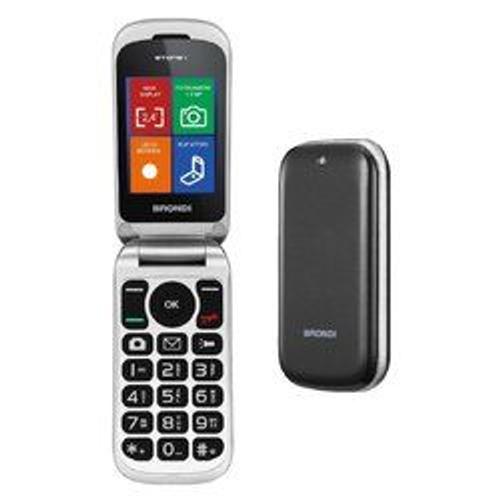 BRONDI STONE+ 6,1 cm (2.4") Noir dual sim