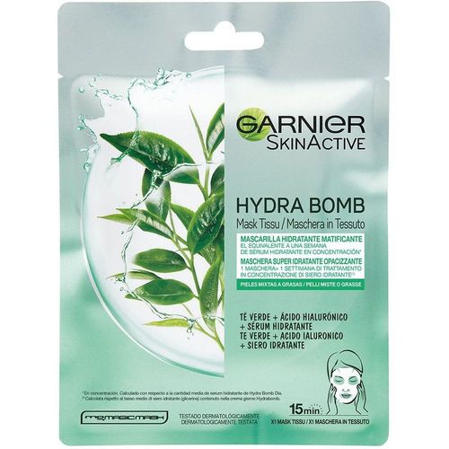 Hydra Bomb Masque Tissu Thé Vert Hydratant & Rééquilibrant 32g - Garnier - Masque 