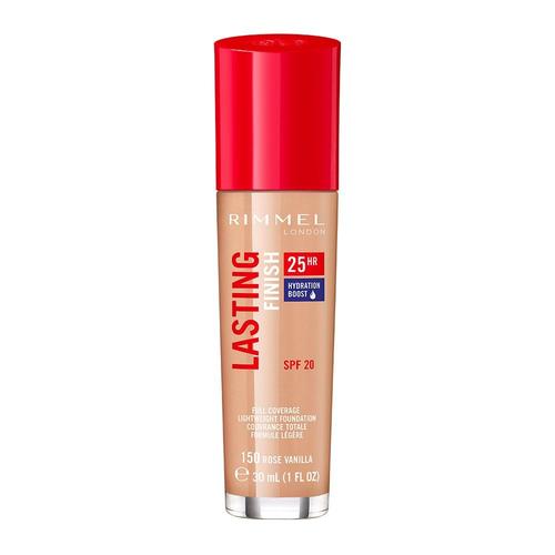 Rimmel Nu Fond De Teint Lasting Finish 25h 150 Rose Vanilla 30ml - Rimmel London - Fond De Teint 