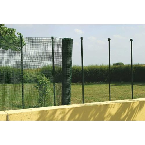 Grillage plastique maille 2 cm - vert - 1 x 25 m CUADRANET