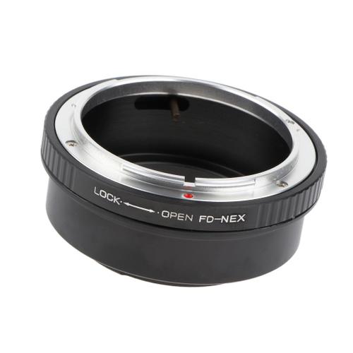 Bague d'Adaptation pour Sony NEX E-Mount - Anneau de Lentille de Rechange pour Canon FD en Métal