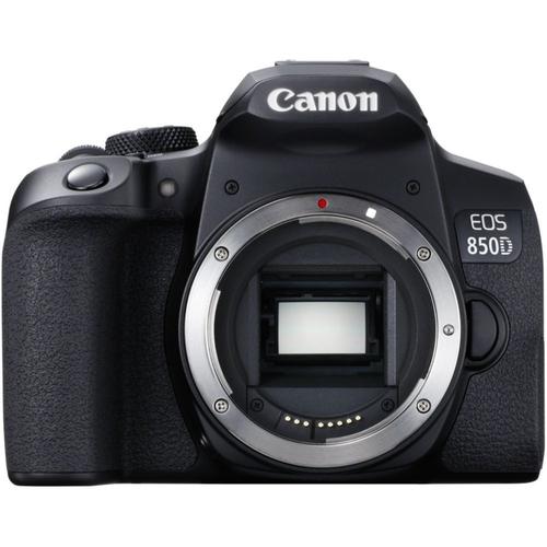 Canon EOS 850D - Appareil photo numérique - Reflex - 24.1 MP - APS-C - 4K / 30 pi/s - corps uniquement - Wi-Fi, Bluetooth - noir