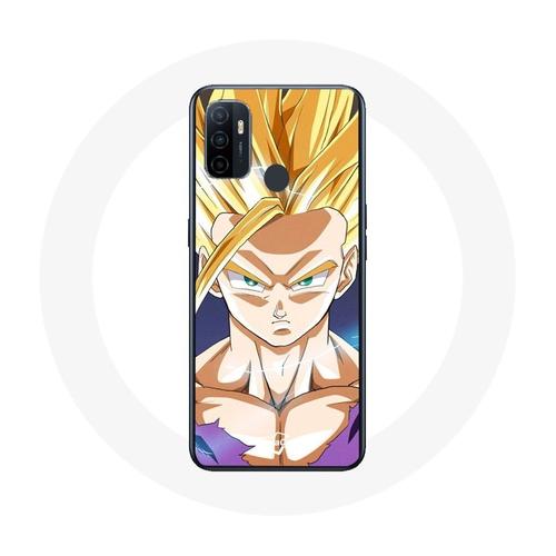 Coque Oppo A53 Manga Dragon Ball Sangoku Jaune