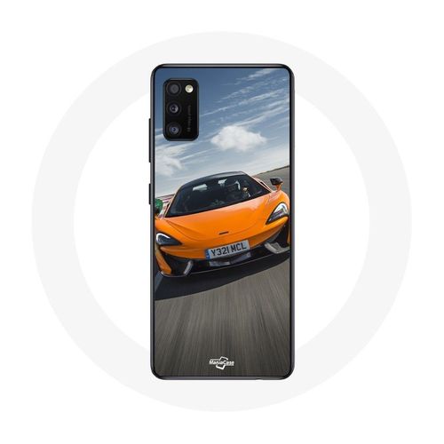 Coque Samsung Galaxy A41 Formule 1 Mclaren Orange