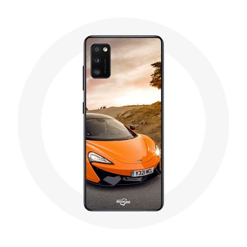 Coque Samsung Galaxy A41 Formule 1 Mclaren F1 Orange