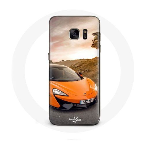 Coque Samsung Galaxy S7 Formule 1 Mclaren F1 Orange