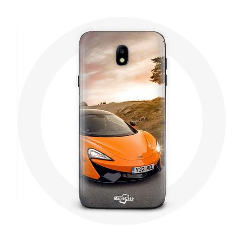 Coque Samsung Galaxy J3 2017 Formule 1 Mclaren F1 Orange