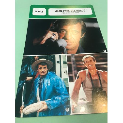 Les Fiches De Monsieur Cinéma : Jean Paul Belmondo - Période 1978/1987