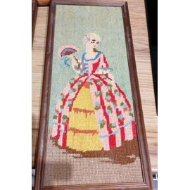 Tableau X2 Couple De Marquise Canevas 1950