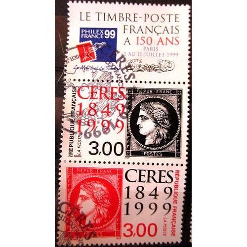 1999. P3212a: 150ème Anniversaire Du 1er Timbre-Poste Français.