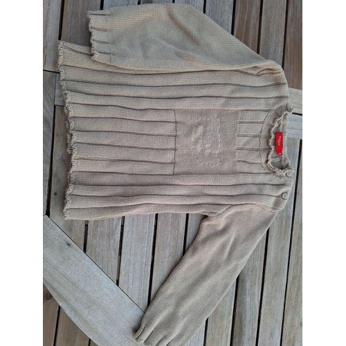 Pull Beige 2 Ans Maille Chaussette