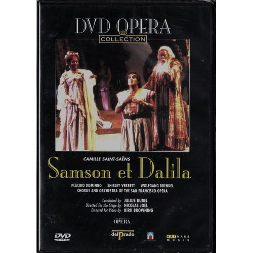 Samson Et Dalila Camille Saint Saëns Dvd Opera Del Prado Chorus Et Orchestra Of The San Francisco Opera