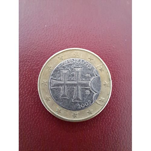 Pièce De 1 Euro Slovensko De 2009