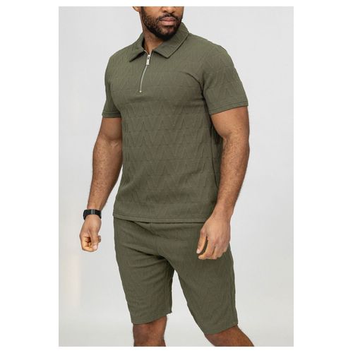 Ensemble Short,T-Shirt Vert Homme
