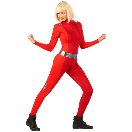 Déguisement Espionne De Choc Rouge Femme - Taille: M