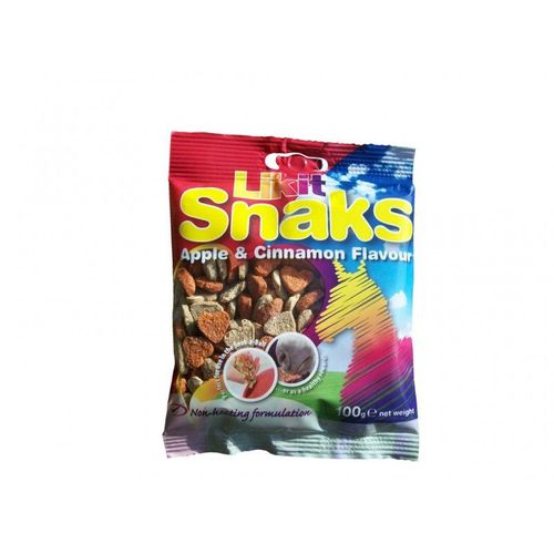 Bonbons Pour Chevaux Likit Goût Pomme/Cannelle, Taille : 100 G