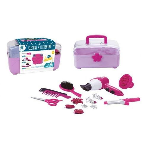 Mgm Mallette De Coiffure 27 Cm  Avec Accessoires - Piles
