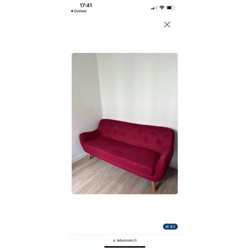 Canapés Cuir 3 Places À Vendre