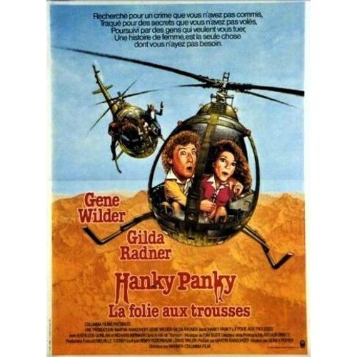 Hanky Panty ( La Foire Aux Trousses ) - De Sidney Poitier - Gene Wilder - Gilda Radner - Affiche Originale Cinéma - 40 X 54 - 1982 -