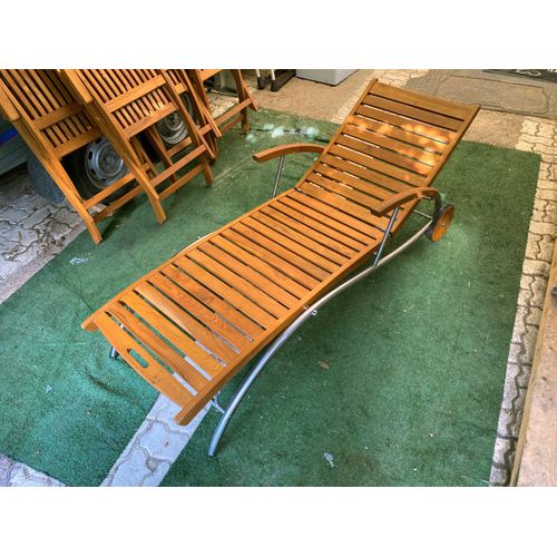 Transat Pliable En Bois De Robinier