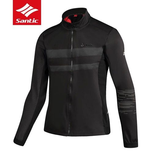 Veste De Cyclisme Thermique Pour Homme,Manteau Coupe-Vent Noir,Pour L'automne Et L'hiver,Garde Au Chaud,Pour Vtt,Vélo De Route,Sport De Plein Air